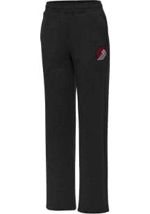 Antigua Portland Trail Blazers Womens Victory Black Sweatpants