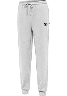 Antigua Iowa Hawkeyes Mens Grey Idol Sweatpants