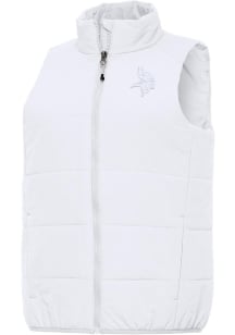 Antigua Minnesota Vikings Womens White White Tonal Experience Vest