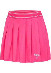 Antigua Cleveland Guardians Womens Pink Spring Training Retro Skirt