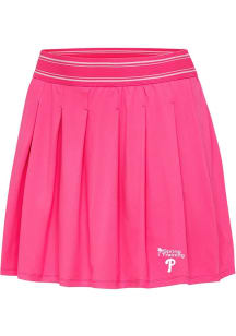 Antigua Philadelphia Phillies Womens Pink Spring Training Retro Skirt
