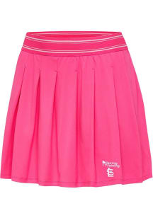 Antigua St Louis Cardinals Womens Pink Spring Training Retro Skirt