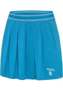 Antigua St Louis Cardinals Womens Blue Spring Training Retro Skirt