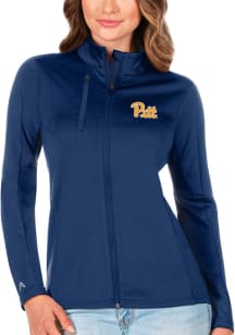Antigua Pitt Panthers Womens Blue Generation Light Weight Jacket