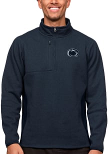 Antigua Penn State Nittany Lions Mens Navy Blue Course Pullover Jackets