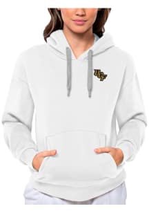 Antigua UCF Knights Womens White Victory Hooded Sweatshirt