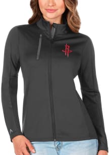 Antigua Houston Rockets Womens Grey Generation Light Weight Jacket