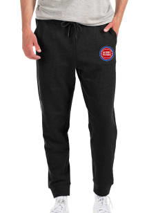 Antigua Detroit Pistons Mens Black Action Sweatpants