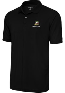 Antigua Oregon Ducks Black Football Legacy Pique Big and Tall Polo