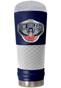 New Orleans Pelicans 24oz Powder Coated Stainless Steel Tumbler - Royal Blue