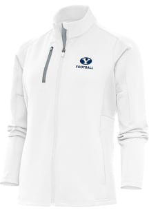 Antigua BYU Cougars Womens White Football Generation Light Weight Jacket
