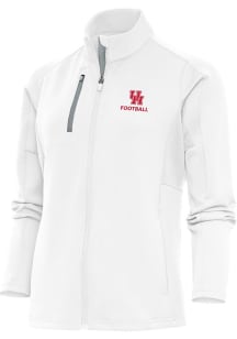 Antigua Houston Cougars Womens White Football Generation Light Weight Jacket