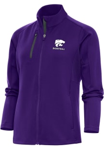 Antigua K-State Wildcats Womens Purple Basketball Generation Light Weight Jacket