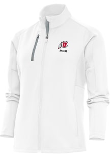 Antigua Utah Utes Womens White Mom Generation Light Weight Jacket