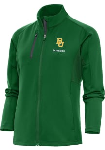 Antigua Baylor Bears Womens Green Basketball Generation Light Weight Jacket