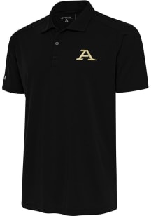 Antigua Akron Zips Black Tribute Big and Tall Polo