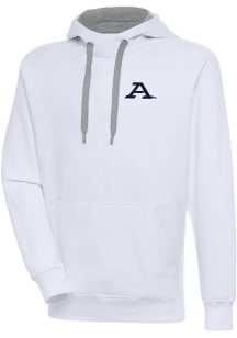 Antigua Akron Zips Mens White Victory Long Sleeve Hoodie
