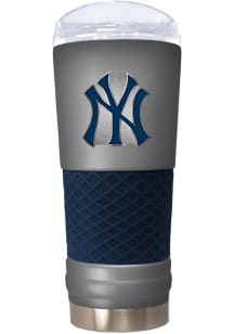 New York Yankees 24oz Powder Coated Stainless Steel Tumbler - Grey