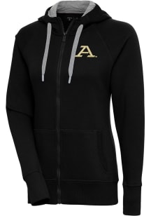 Antigua Akron Zips Womens Black Victory Long Sleeve Full Zip Jacket