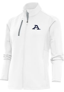 Antigua Akron Zips Womens White Generation Light Weight Jacket