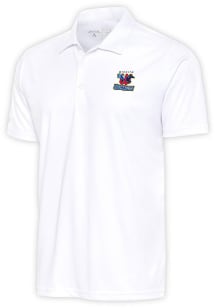 Antigua Wichita Wind Surge Mens White Tribute Short Sleeve Polo
