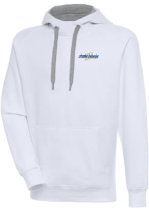 Antigua Omaha Storm Chasers Mens White Victory Long Sleeve Hoodie