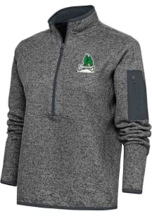 Antigua Dayton Dragons Womens Grey Fortune Qtr Zip