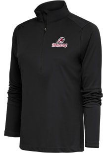 Antigua Arkansas Travelers Womens Grey Tribute Qtr Zip Pullover