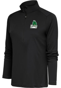 Antigua Dayton Dragons Womens Grey Tribute Qtr Zip Pullover