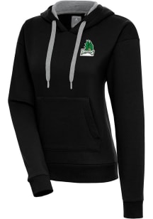 Antigua Dayton Dragons Womens Black Victory Hooded Sweatshirt