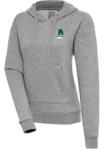 Antigua Dayton Dragons Womens Grey Victory Hooded Sweatshirt