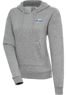 Antigua Omaha Storm Chasers Womens Grey Victory Hooded Sweatshirt
