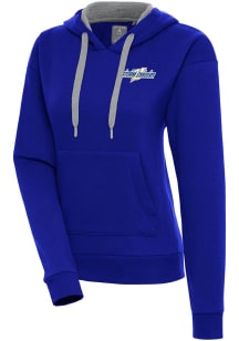 Antigua Omaha Storm Chasers Womens Blue Victory Hooded Sweatshirt