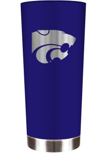 K-State Wildcats 18 oz Powder Coated Roadie Stainless Steel Tumbler - Purple
