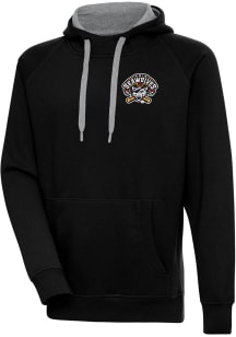 Antigua Erie SeaWolves Mens Black Victory Long Sleeve Hoodie
