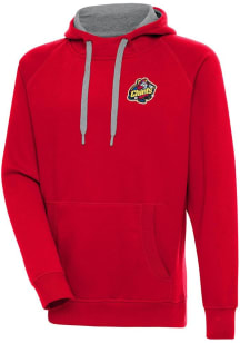 Antigua Peoria Chiefs Mens Red Victory Long Sleeve Hoodie