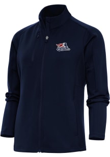 Antigua Somerset Patriots Womens Navy Blue Generation Light Weight Jacket