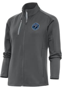 Antigua Sugar Land Space Cowboys Womens Anthracite Generation Light Weight Jacket