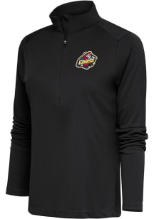 Antigua Peoria Chiefs Womens Grey Tribute Qtr Zip Pullover