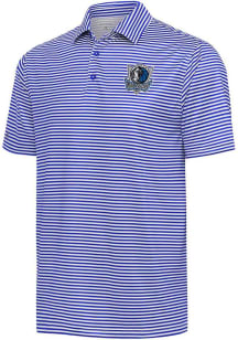 Antigua Dallas Mavericks Mens Blue Skills Short Sleeve Polo