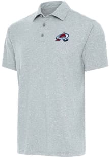 Antigua Montreal Canadiens Mens Grey Par 3 Short Sleeve Polo