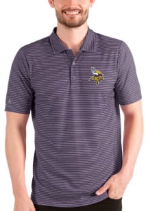 Antigua Minnesota Vikings Mens Purple Esteem Short Sleeve Polo