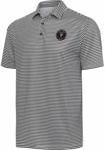 Antigua Inter Miami CF Mens Black Skills Short Sleeve Polo