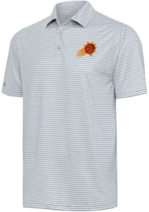 Antigua Phoenix Suns Mens Grey Skills Short Sleeve Polo