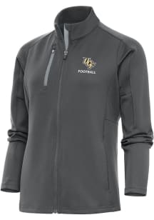Antigua UCF Knights Womens Grey Football Generation Light Weight Jacket
