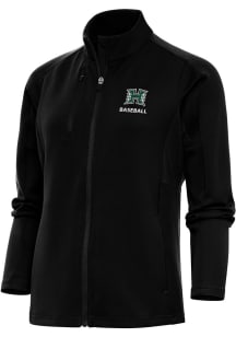 Antigua Hawaii Warriors Womens Black Baseball Generation Light Weight Jacket