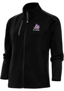 Antigua James Madison Dukes Womens Black Alumni Generation Light Weight Jacket