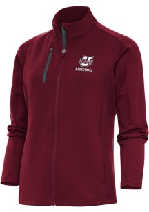 Antigua Massachusetts Minutemen Womens Maroon Basketball Generation Light Weight Jacket