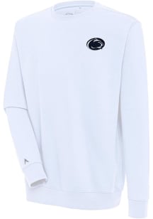 Antigua Penn State Nittany Lions Mens White Victory Long Sleeve Crew Sweatshirt