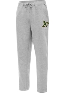 Antigua Oakland Athletics Mens Grey Victory Sweatpants